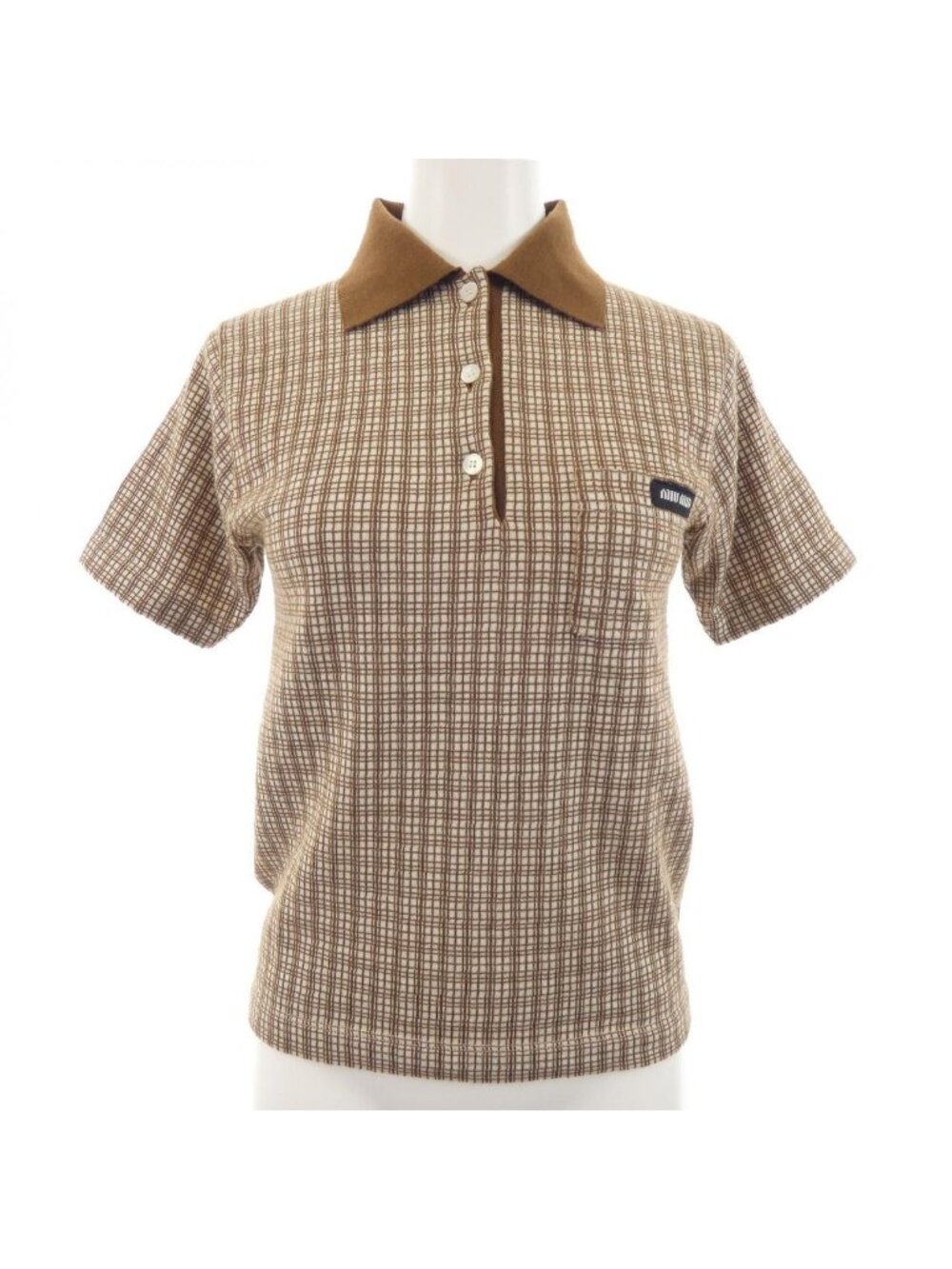 Miu Miu Polo Beige